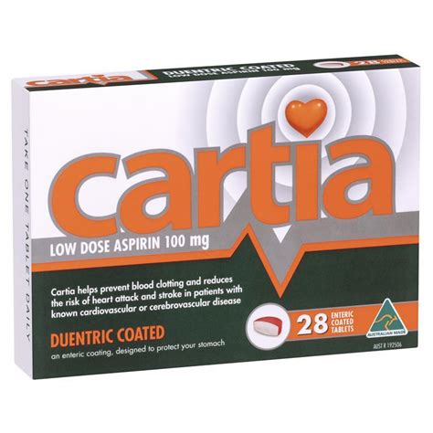 is cartia a generic